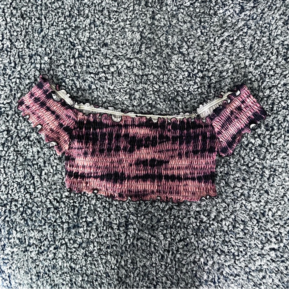 Victoria’s Secret PINK tie dye swim top